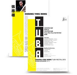 Cheung Ying Hung - Tuba Recital 2013 leaflet